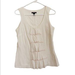 Tommy Hilfiger Sleeveless Top Size Medium Cream Color